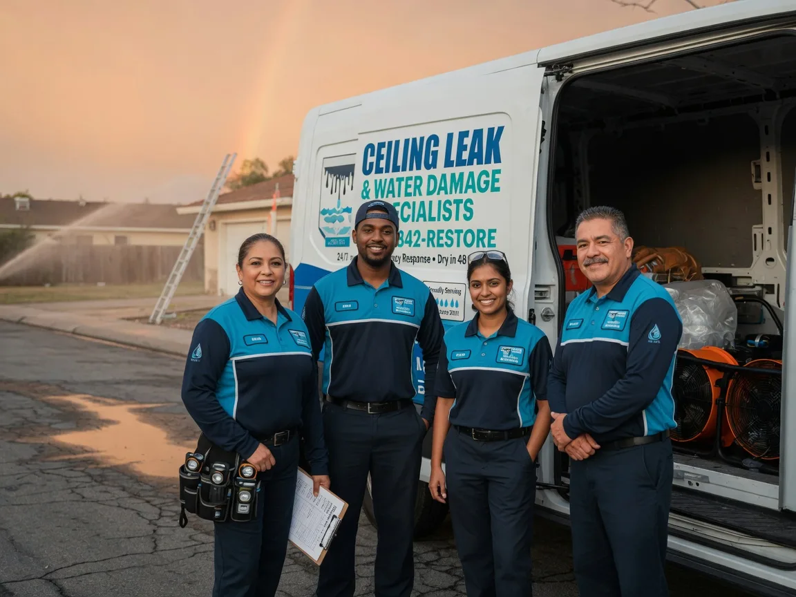 Ceiling Leak Cleanup company in Elmore, OH
