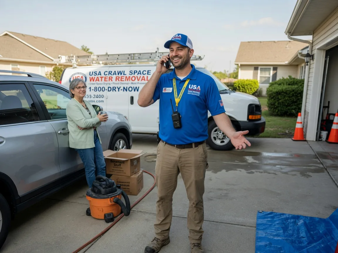 Crawl Space Water Removal Elmore, OH FAQs